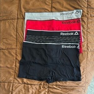 Reebok Underwear Bundle of Four - Black, Red, Gray